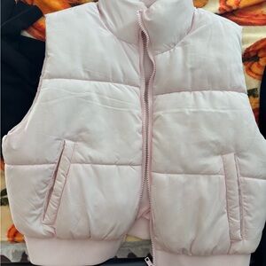 Madden Girl Blush Pink Quilted Vest
